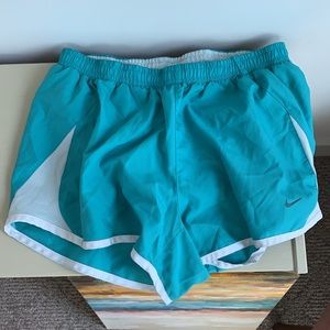 Blue NIKE shorts